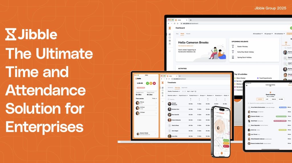 Jibble is a Powerful Time Tracking Software Suite