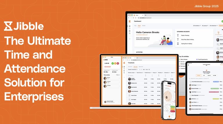 Jibble Makes Tracking Employee Time Effortless and Insightful